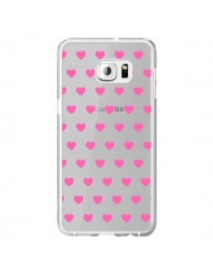 Coque Coeur Heart Love Amour Rose Transparente pour...