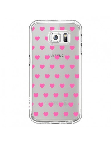 Coque Coeur Heart Love Amour Rose Transparente...