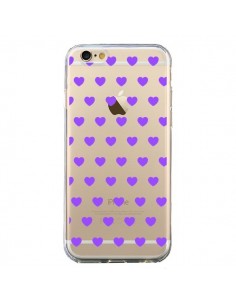 Coque iPhone 6 et 6S Coeur Heart Love Amour Violet...