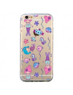 Coque Mermaid Petite Sirene Ocean Transparente pour iPhone 6 et 6S - Claudia Ramos
