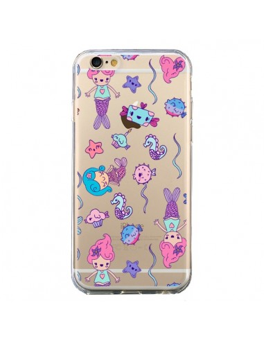 Coque Mermaid Petite Sirene Ocean Transparente pour iPhone 6 et 6S - Claudia Ramos