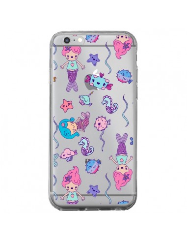 Coque Mermaid Petite Sirene Ocean Transparente pour iPhone 6 Plus et 6S Plus - Claudia Ramos
