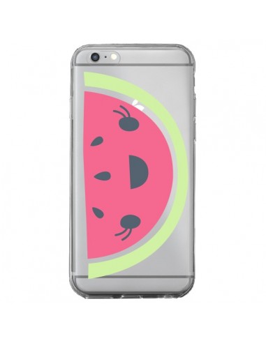 Coque Pasteque Watermelon Fruit Transparente pour iPhone 6 Plus et 6S Plus - Claudia Ramos