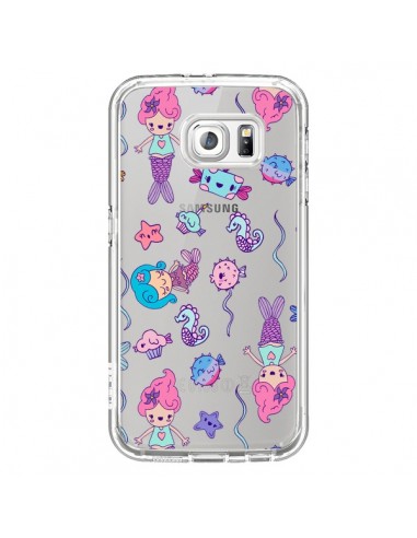 Coque Mermaid Petite Sirene Ocean Transparente pour Samsung Galaxy S6 - Claudia Ramos
