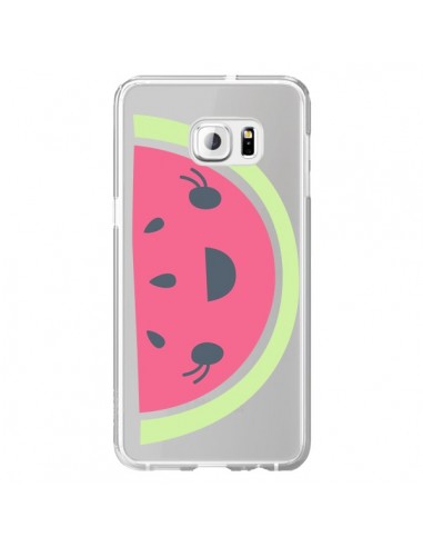 Coque Pasteque Watermelon Fruit Transparente pour Samsung Galaxy S6 Edge Plus - Claudia Ramos