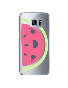 Coque Pasteque Watermelon Fruit Transparente pour Samsung Galaxy S7 - Claudia Ramos
