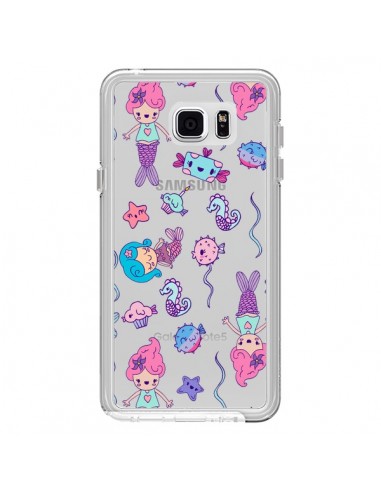 Coque Mermaid Petite Sirene Ocean Transparente pour Samsung Galaxy Note 5 - Claudia Ramos