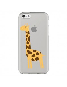 Coque iPhone 5C Girafe Giraffe Animal Savane Transparente...