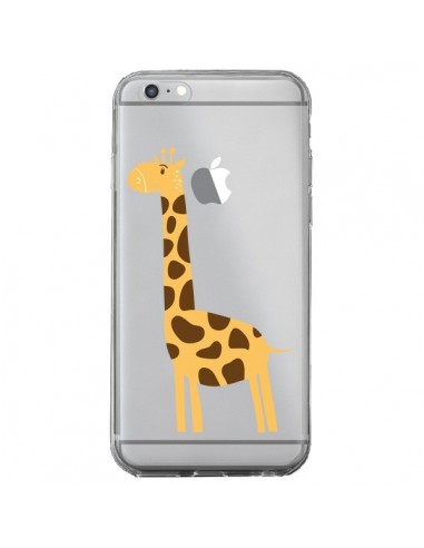 Coque iPhone 6 Plus et 6S Plus Girafe Giraffe Animal Savane Transparente - Petit Griffin