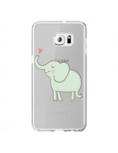Coque Elephant Elefant Animal Coeur Love  Transparente...