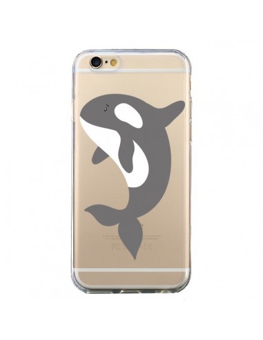 Coque iPhone 6 et 6S Orque Orca Ocean Transparente - Petit Griffin