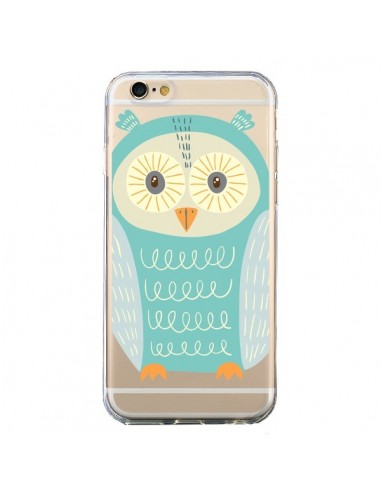 Coque iPhone 6 et 6S Hibou Owl Transparente - Petit Griffin