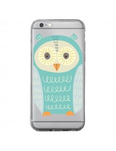 Coque iPhone 6 Plus et 6S Plus Hibou Owl Transparente -...