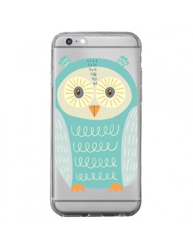 Coque iPhone 6 Plus et 6S Plus Hibou Owl Transparente - Petit Griffin