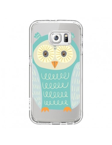 Coque Hibou Owl Transparente pour Samsung Galaxy S6 - Petit Griffin