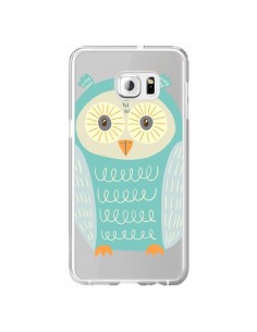 Coque Hibou Owl Transparente pour Samsung Galaxy S6 Edge...