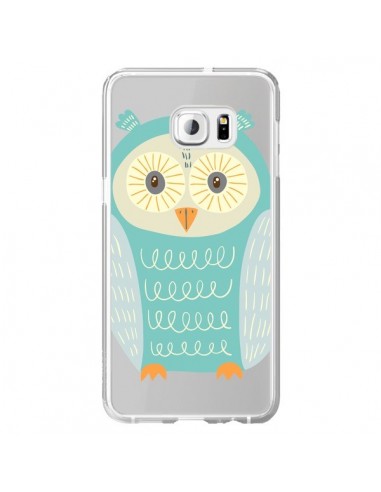 Coque Hibou Owl Transparente pour Samsung Galaxy S6 Edge Plus - Petit Griffin