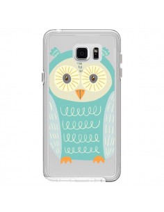 Coque Hibou Owl Transparente pour Samsung Galaxy Note 5 -...