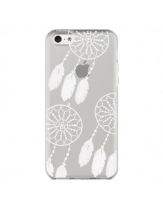 Coque iPhone 5C Attrape Rêves Blanc Dreamcatcher Triple...
