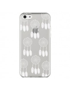 Coque iPhone 5C Attrape Rêves Blanc Dreamcatcher Mini...