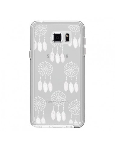 Coque Attrape Rêves Blanc Dreamcatcher Mini Transparente pour Samsung Galaxy Note 5 - Petit Griffin