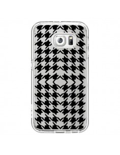Coque Vichy Carre Noir Transparente pour Samsung Galaxy...