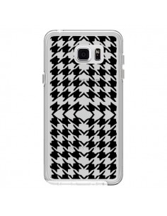 Coque Vichy Carre Noir Transparente pour Samsung Galaxy...