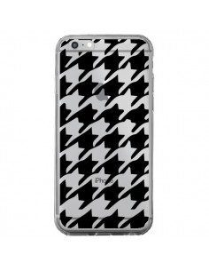 Coque iPhone 6 Plus et 6S Plus Vichy Gros Carre noir...