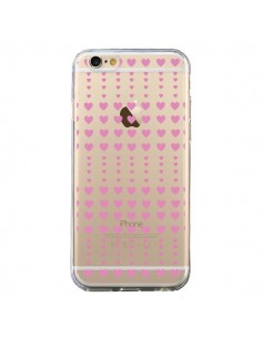 Coque iPhone 6 et 6S Coeurs Heart Love Amour Rose...