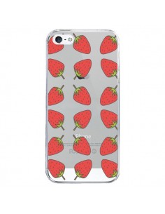 Coque iPhone 5/5S et SE Fraise Fruit Strawberry...