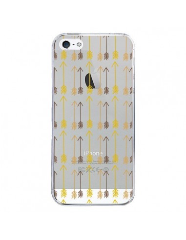 Coque iPhone 5/5S et SE Fleche Arrow Transparente - Petit Griffin