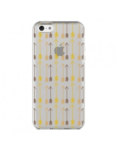 Coque iPhone 5C Fleche Arrow Transparente - Petit Griffin