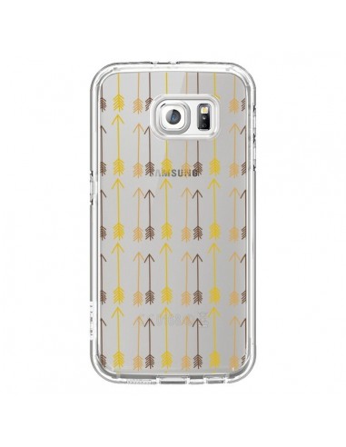 Coque Fleche Arrow Transparente pour Samsung Galaxy S6 - Petit Griffin