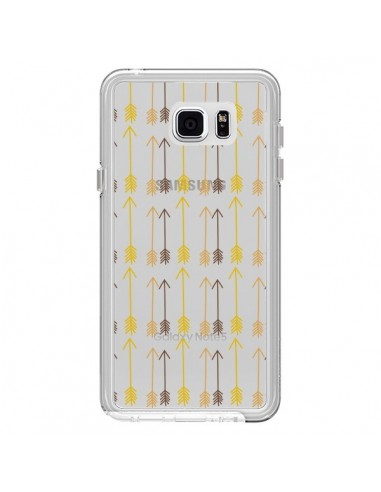 Coque Fleche Arrow Transparente pour Samsung Galaxy Note 5 - Petit Griffin