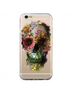 Coque iPhone 6 et 6S Skull Flower Tête de Mort...