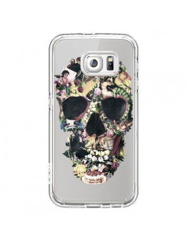 Coque Skull Vintage Tête de Mort Transparente pour Samsung Galaxy S6 - Ali Gulec
