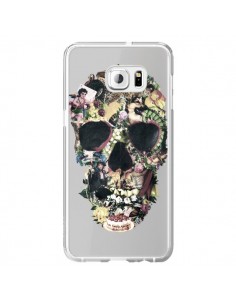 Coque Skull Vintage Tête de Mort Transparente pour...