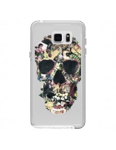 Coque Skull Vintage Tête de Mort Transparente pour...