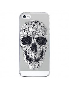 Coque iPhone 5/5S et SE Doodle Skull Dessin Tête de Mort...