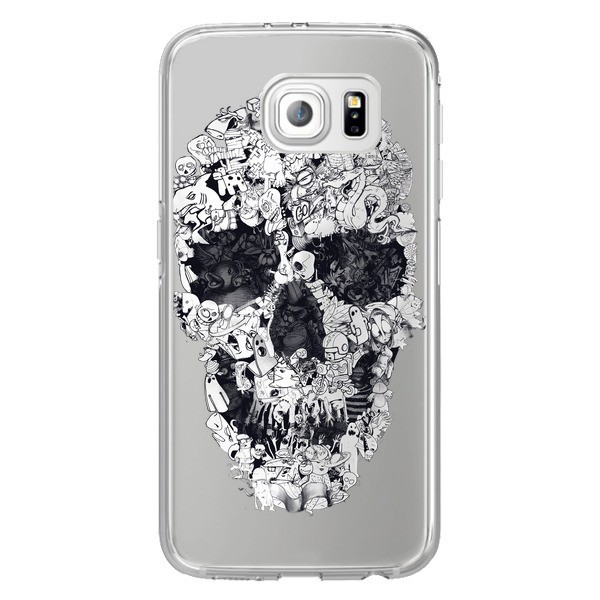 coque samsung s7 tete de mort