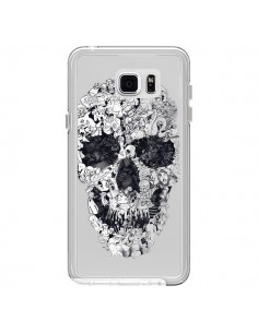 Coque Doodle Skull Dessin Tête de Mort Transparente pour...