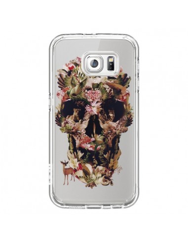 Coque Jungle Skull Tête de Mort Transparente pour Samsung Galaxy S6 - Ali Gulec
