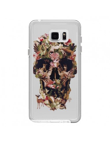 Coque Jungle Skull Tête de Mort Transparente pour Samsung Galaxy Note 5 - Ali Gulec