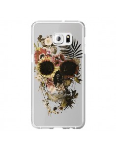 Coque Garden Skull Tête de Mort Transparente pour Samsung...