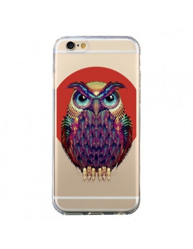Coque iPhone 6 et 6S Chouette Hibou Owl Transparente - Ali Gulec