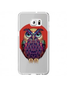Coque Chouette Hibou Owl Transparente pour Samsung Galaxy...