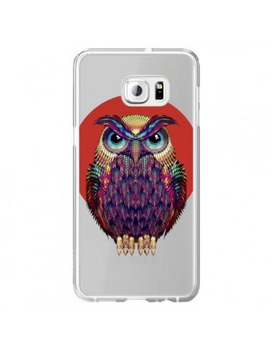 Coque Chouette Hibou Owl Transparente pour Samsung Galaxy S6 Edge Plus - Ali Gulec