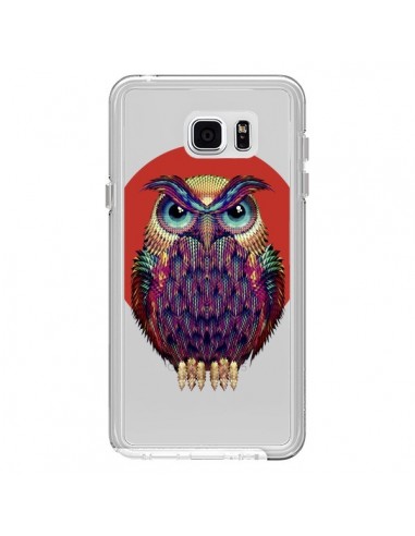 Coque Chouette Hibou Owl Transparente pour Samsung Galaxy Note 5 - Ali Gulec