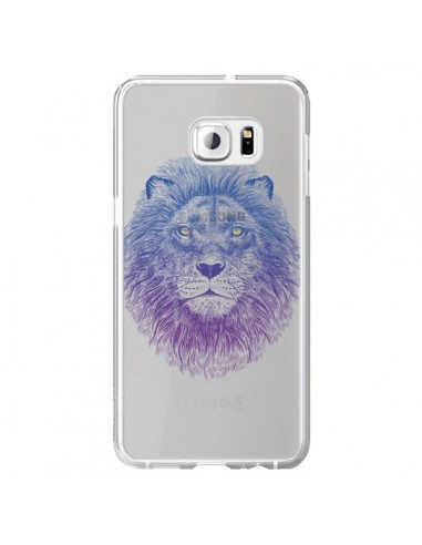 Coque Lion Animal Transparente pour Samsung Galaxy S6 Edge Plus - Rachel Caldwell