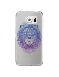 Coque Lion Animal Transparente pour Samsung Galaxy S7...